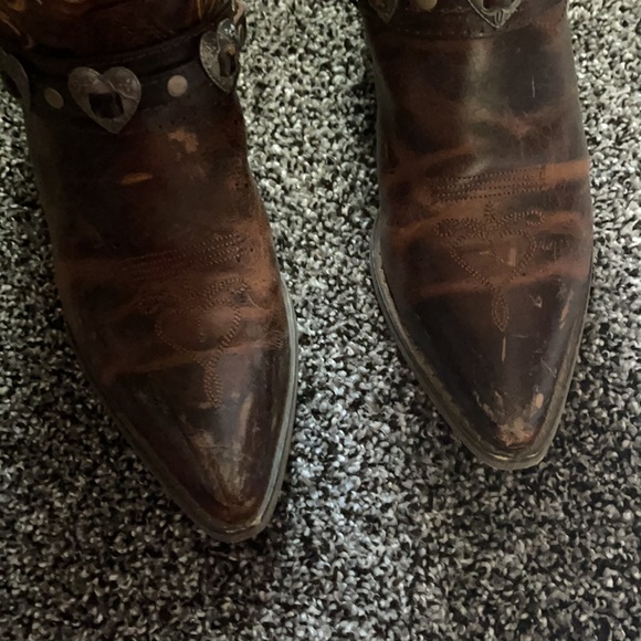 Crush by Durango - Heart Concho Western Boots - Picture 4 of 12